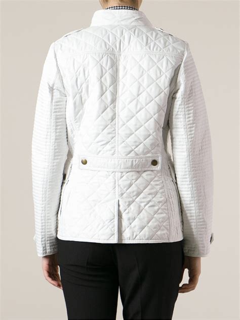 burberry white jacket|burberry oversized lightweight parka jacket.